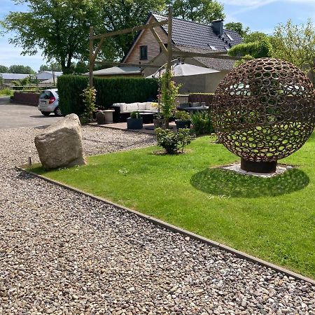 Landhausidyll Ferienwohnung Grundshagen ภายนอก รูปภาพ