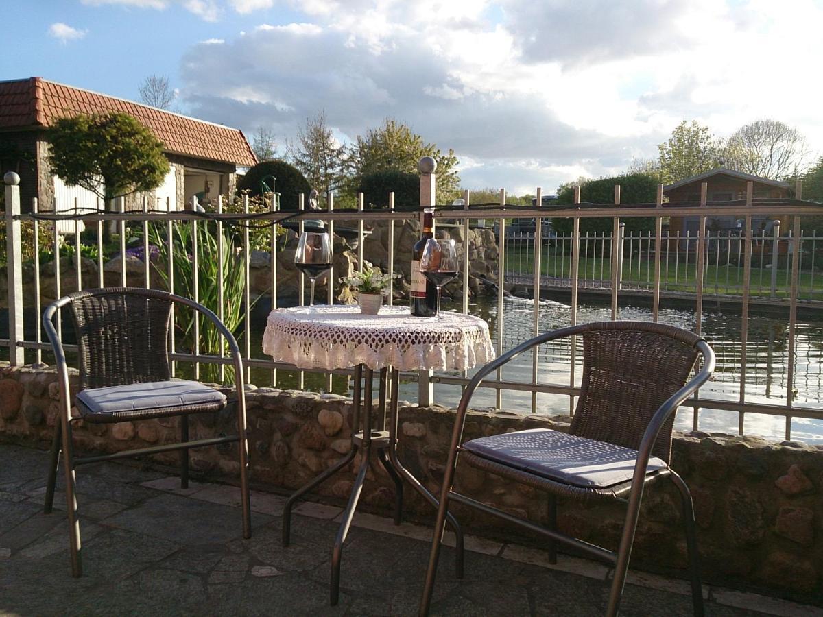 Landhausidyll Ferienwohnung Grundshagen ภายนอก รูปภาพ