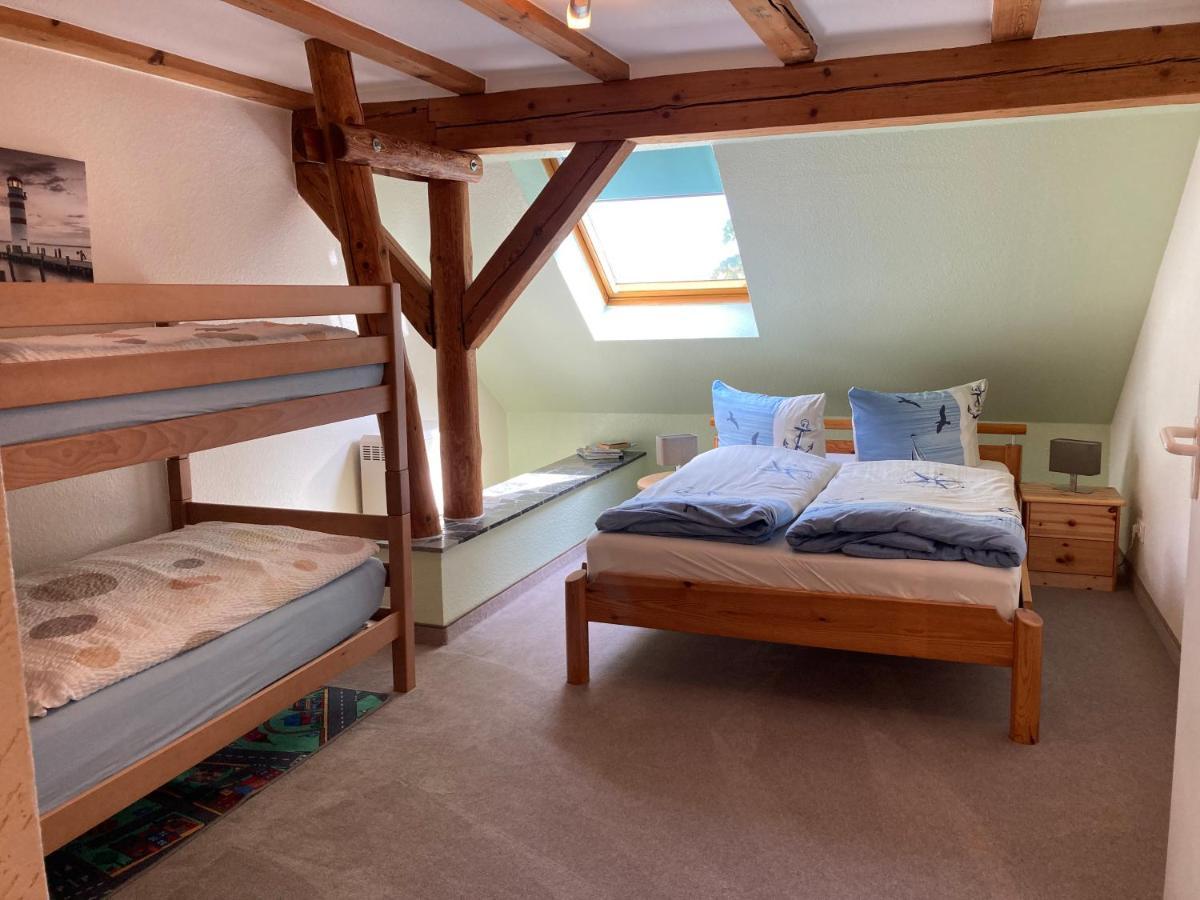 Landhausidyll Ferienwohnung Grundshagen ภายนอก รูปภาพ
